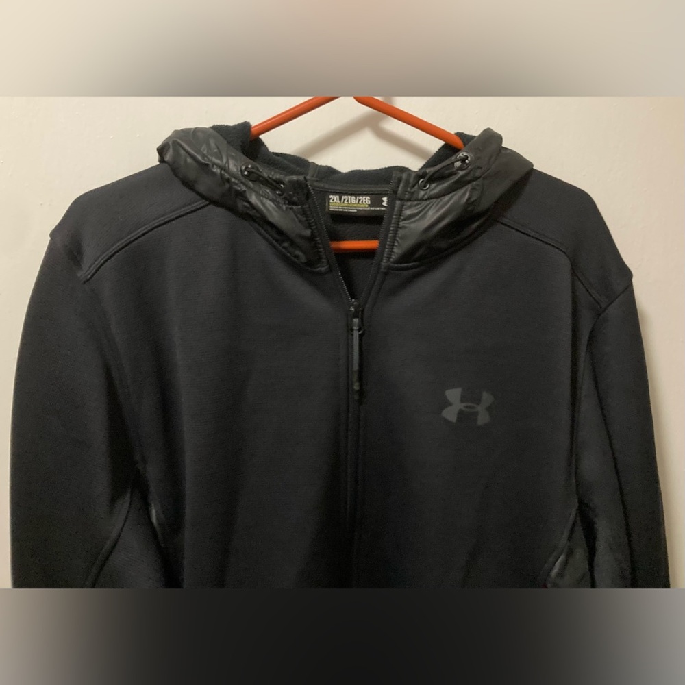 Under Armour Men's Performance Jacket in Black Size 2XL - Picture 4 of 8